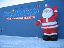 kerstman opblaasbaar