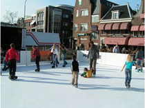 schaatsbaan mobiel 400m2